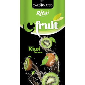 carbonated kiwi juice